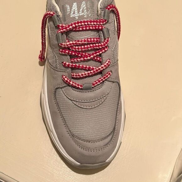 P488 Women's Size 38 Luke Sneakers Shabby Gray Chunky Fashion Sneaker - Picture 4 of 12